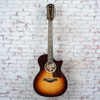 Taylor - (2025) 454ce TSB - 12-String Acoustic-Electric Guitar - Tobacco Sunburst Top - w/ Hardshell Case - x5076