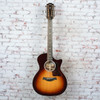 Taylor - (2025) 454ce TSB - 12-String Acoustic-Electric Guitar - Tobacco Sunburst Top - w/ Hardshell Case - x5059