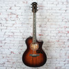 Taylor - (2025) 324ce - Acoustic-Electric Guitar - Mahogany/Mahogany - Shaded Edge Burst Top - w/ Hardshell Case - x65050