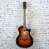 Taylor - (2025) Builder's Edition 814ce - Acoustic-Electric Guitar - Honduran Rosewood/Redwood - Shaded Edgeburst Top - w/ Hardshell Case - x5013