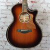 Taylor - Builder's Edition 814ce - Acoustic-Electric Guitar - Honduran Rosewood/Redwood - Shaded Edgeburst Top - w/ Hardshell Case - x5013