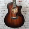 Taylor - 324ce - Acoustic-Electric Guitar - Mahogany/Mahogany - Shaded Edge Burst Top - w/ Hardshell Case - x5070