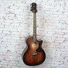 Taylor -(2025) 324ce - Acoustic-Electric Guitar - Mahogany/Mahogany - Shaded Edge Burst Top - w/ Hardshell Case - x5066