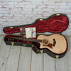 Taylor - 314ce LH V-Class - Left-Handed Acoustic-Electric Guitar - Natural - w/ Hardshell Case - x5055 USED