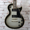 Epiphone 2012 Les Paul Custom Pro Electric Guitar w/SD Black Winter PU's Silverburst USED