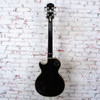 Epiphone 2012 Les Paul Custom Pro Electric Guitar w/SD Black Winter PU's Silverburst USED