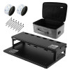Gator - Vertex Series - GV-TL1710R1-GB - Travel Lite Pedalboard & Riser - 17″ x 10″ - w/ Gigbag