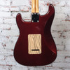Fender 2002 Standard Stratocaster HSS Electric Guitar Midnight Wine w/Painted PG USED