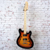 Squier 2022 Affinity Series Starcaster Semi-Hollow Electric Guitar 3 Tone Sunburst USED