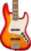 Squier - Classic Vibe Active '70s 5-String Jazz Bass V Guitar - Laurel Fingerboard - Sienna Sunburst