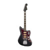 Fender - Limited Edition Jazzmaster - Electric Guitar w/ Gold Foil Pickups & Ebony Fretboard - Black Sparkle
