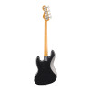 Fender - Limited Edition Jazz Bass Guitar w/ Gold Foil Pickup & Ebony Fingerboard - Black Sparkle