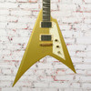 LTD 2023 Kirk Hammett KH-V Electric Guitar Gold with Bag USED