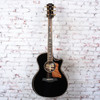 Taylor - 2026 Next-Gen Builder's Edition 814ce Grand Auditorium - Acoustic-Electric Guitar - Blacktop - with  Brown Taylor Deluxe Hard Shell Case - x6010 (Builder's Edition-814CE BLK-6010)