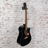 Fender - CD-60SCE - Acoustic-Electric Guitar w/ Walnut Fingerboard - Black (0970113006-USED)