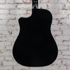 Fender - CD-60SCE - Acoustic-Electric Guitar w/ Walnut Fingerboard - Black (0970113006-USED)