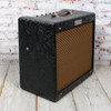 Fender 2025 30th Ann. Blues Jr. 1x12 15 Watt Tube Guitar Combo Amp Black Western w/FS And COA USED