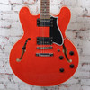 Heritage H-535 Semi-Hollow Electric Guitar Transparent Cherry w/HSC USED