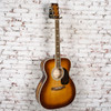 Martin Custom Shop M/0000-Size 42-Style - Swiss Spruce/Flame Maple Back, Sides, Neck - Ambertone x6411 USED