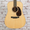 Martin - Custom Shop Dreadnaught Size 14-Fret 18-Style Spruce/Black Walnut - Natural - w/ Hardshell Case - x9733