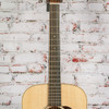 Martin - Custom Shop Dreadnaught Size 14-Fret 18-Style Spruce/Black Walnut - Natural - w/ Hardshell Case - x9733