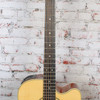 Ibanez - 2000s Artwood AW10ce - Acoustic-Electric Guitar w/ w/Fishman - Solid Spruce Top - Natural - USED