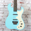 Silvertone 1449 Electric Guitar Daphne Blue USED