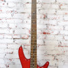 Ibanez 2017 GSR200 4 String Electric Bass Transparent Red USED