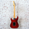 Fender - 2019 Rarities Flame Ash Top Stratocaster Electric Guitar - Plasma Red Burst - w/OHSC - x0763 - USED