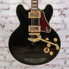 Epiphone BB King Lucille Ebony w/Duesenberg Les Tremolo And OG Bridge And HSC USED