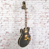 Epiphone BB King Lucille Ebony w/Duesenberg Les Tremolo And OG Bridge And HSC USED