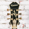 Epiphone BB King Lucille Ebony w/Duesenberg Les Tremolo And OG Bridge And HSC USED