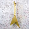 LTD - 2023 KH-V Kirk Hammett Signature Electric Guitar Metallic Gold w/OHSC - USED
