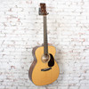 Martin - Manchester Music Mill 20th Anniversary Commemorative Edition Custom Shop M-Size 14-Fret Style 18 - Acoustic Guitar - Spruce/Certified Cherry - Natural - w/ Hardshell Case