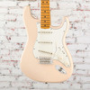 Fender - Vintera III Late '60s Stratocaster - Electric Guitar w/ Maple Fingerboard - Olympic White - w/ Deluxe Gigbag
