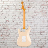 Fender - Vintera III Late '60s Stratocaster - Electric Guitar w/ Maple Fingerboard - Olympic White - w/ Deluxe Gigbag