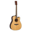Yamaha - TAG1 C NT TransAcoustic - Dreadnought Acoustic-Electric Guitar - Natural - w/ Softshell Case