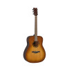 Yamaha - TAG1E SDB TransAcoustic - Dreadnought Acoustic-Electric Guitar - Sand Burst - w/ Softshell Case