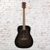 Yamaha - TAG1E TBL TransAcoustic - Dreadnought Acoustic-Electric Guitar - Translucent Black - w/ Softshell Case
