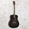 Yamaha - TAG1E TBL TransAcoustic - Dreadnought Acoustic-Electric Guitar - Translucent Black - with  Softshell Case (TAG1E TBL)