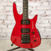 Steinberger ZT3 Electric Guitar Translucent Red w/Bag USED