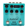 NU-X Duotime Dual Delay Engine Stereo Delay Pedal w/ Box USED