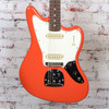 Fender Player II Jaguar Electric Guitar Coral Red w/Bag USED