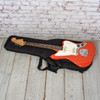 Fender Player II Jaguar Electric Guitar Coral Red w/Bag USED