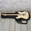 Unbranded S-Style HSS Electric Guitar Vintage White w/Bag USED