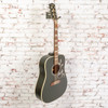 Gibson - Hummingbird Special - Acoustic-Electric Guitar - Special Satin Ebony - w/ Softshell Case - x6042