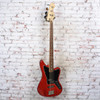 Squier - 2011 Vintage Modified Jaguar Bass Special Electric Bass Crimson Red Transparent - USED