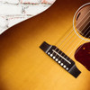 Gibson - J-45 Special - Acoustic-Electric Guitar - Satin Honey Burst - with  Premium Softshell Case (MCRS45SPCHB)