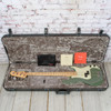 Fender - 2017 American Professional Precision Bass Electric Bass Antique Olive w/OHSC - USED