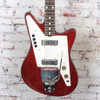 Galanti - 1960's Grand Prix Made In Italy Electric Guitar Cherry - VINTAGE